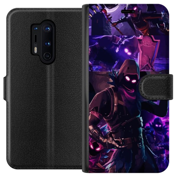 Yhteensopiva Lompakkokotelo OnePlus 8 Pro Fortnite Raven