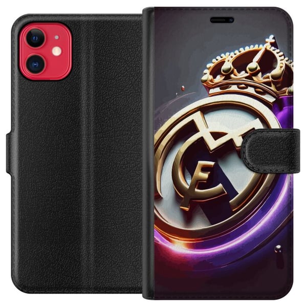 Kompatibelt Plånboksfodral till Apple iPhone 11 Real Madrid CF