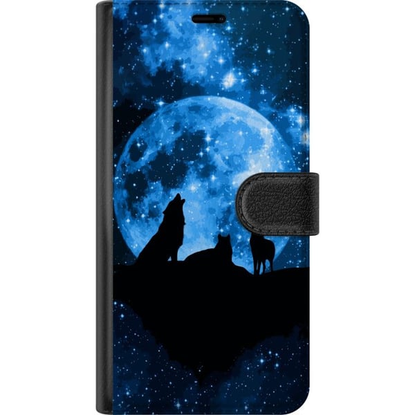 Kompatibelt Plånboksfodral till Samsung Galaxy A20e Vargar