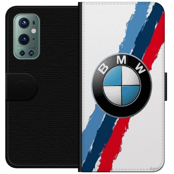 Kompatibelt Lommeboketui til OnePlus 9 Pro BMW Striper