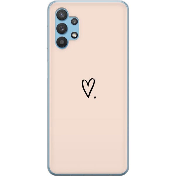 Kompatibel Mobilcover til Samsung Galaxy A32 5G Hjerte