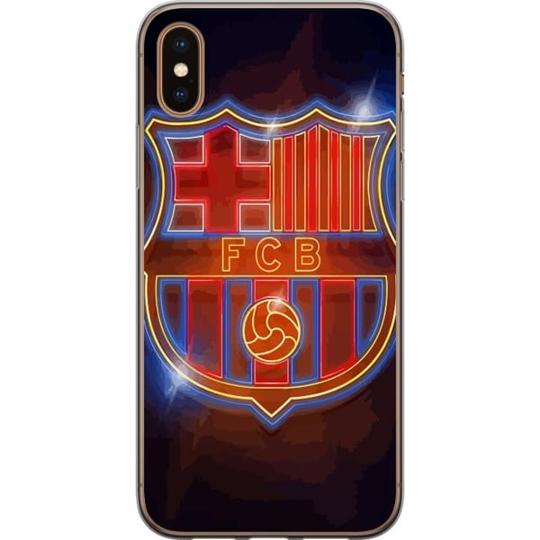 Yhteensopiva Puhelinkuori Apple iPhone XS FC Barcelona