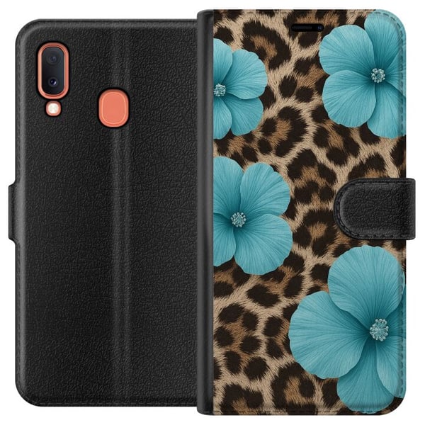 Yhteensopiva Lompakkokotelo Samsung Galaxy A20e Blossom Beast