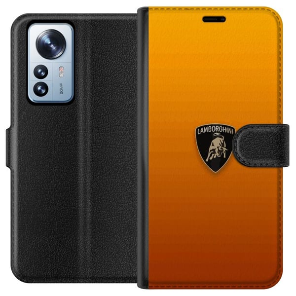 Kompatibel Tegnebogsetui til Xiaomi 12 Pro Lamborghini