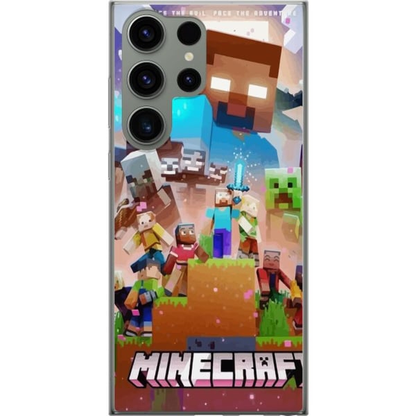 Kompatibel Mobilcover til Samsung Galaxy S23 Ultra Minecraft