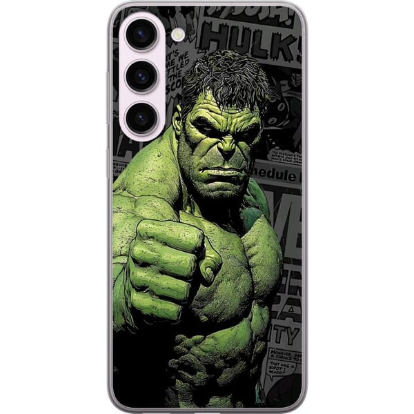 Kompatibel Mobilcover til Samsung Galaxy S23+ Hulk-motiv i tegneseriestil, kraftfuldt design med grønne nuancer til Marvel- og superheltefans Kompatibel Mobilcover til Samsung Galaxy S23+ Hulk-motiv i tegneseriestil, kraftfuldt design med grønne nuancer til Marvel- og superheltefans