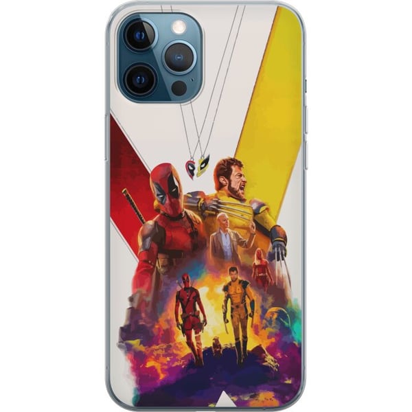 Kompatibel Mobilcover til Apple iPhone 12 Pro Wolverine Deadpool