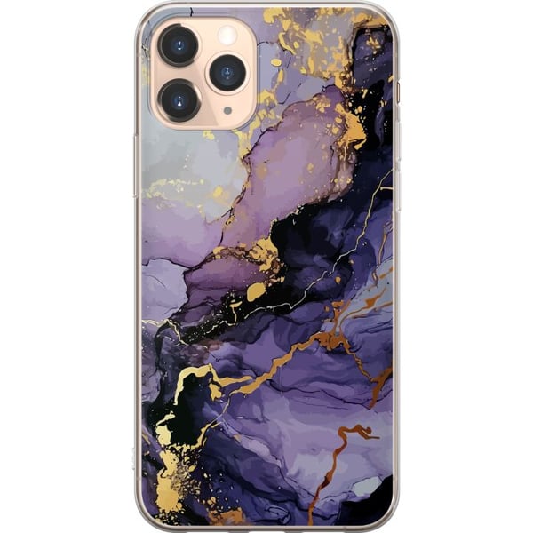 Kompatibelt Mobilskal till Apple iPhone 11 Pro Lila Marmor