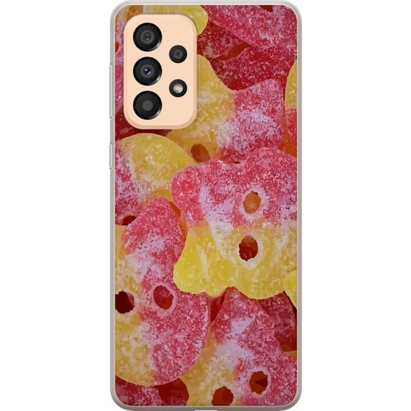 Yhteensopiva Puhelinkuori Samsung Galaxy A33 5G BUBS Raspberry | Blueberry