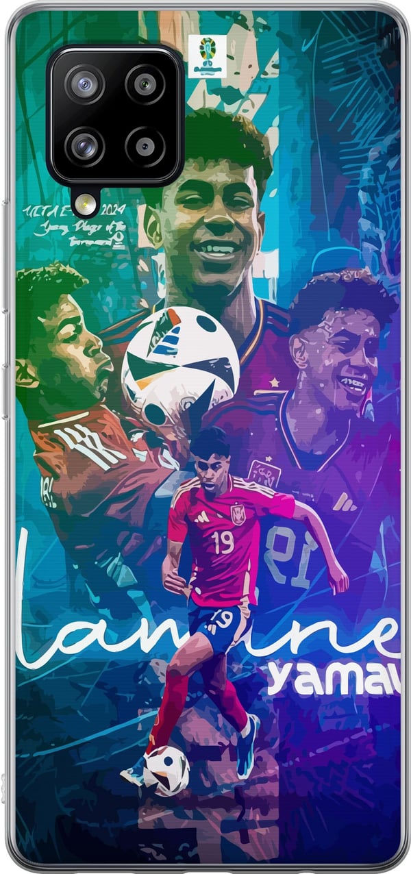 Kompatibelt Mobilskal till Samsung Galaxy A42 5G Lamine Yamal FCB