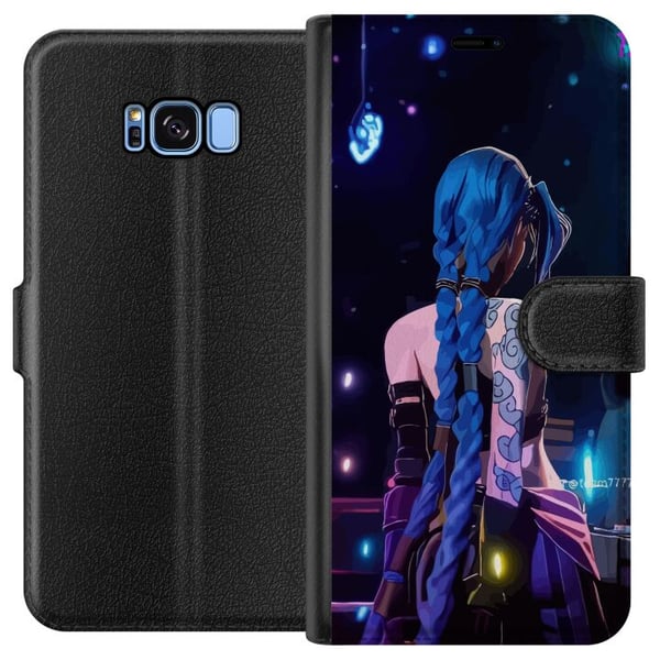 Kompatibelt Plånboksfodral till Samsung Galaxy S8 Arcane, League of Legends Kompatibelt Plånboksfodral till Samsung Galaxy S8 Arcane, League of Legends
