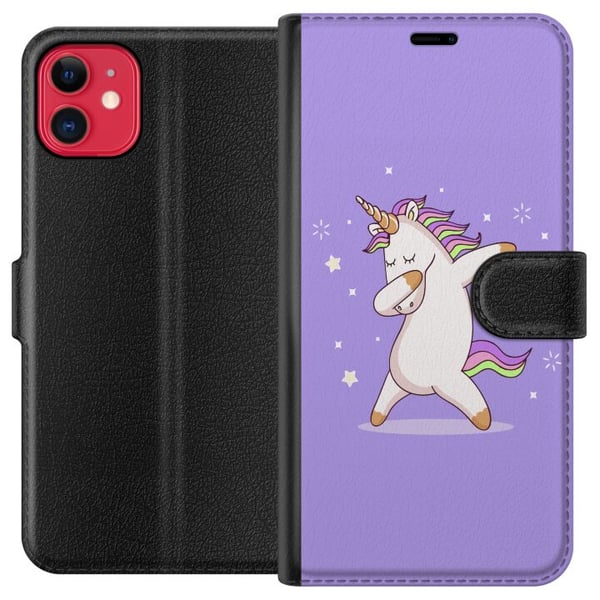 Kompatibelt Plånboksfodral till Apple iPhone 11 Unicorn Dab Kompatibelt Plånboksfodral till Apple iPhone 11 Unicorn Dab