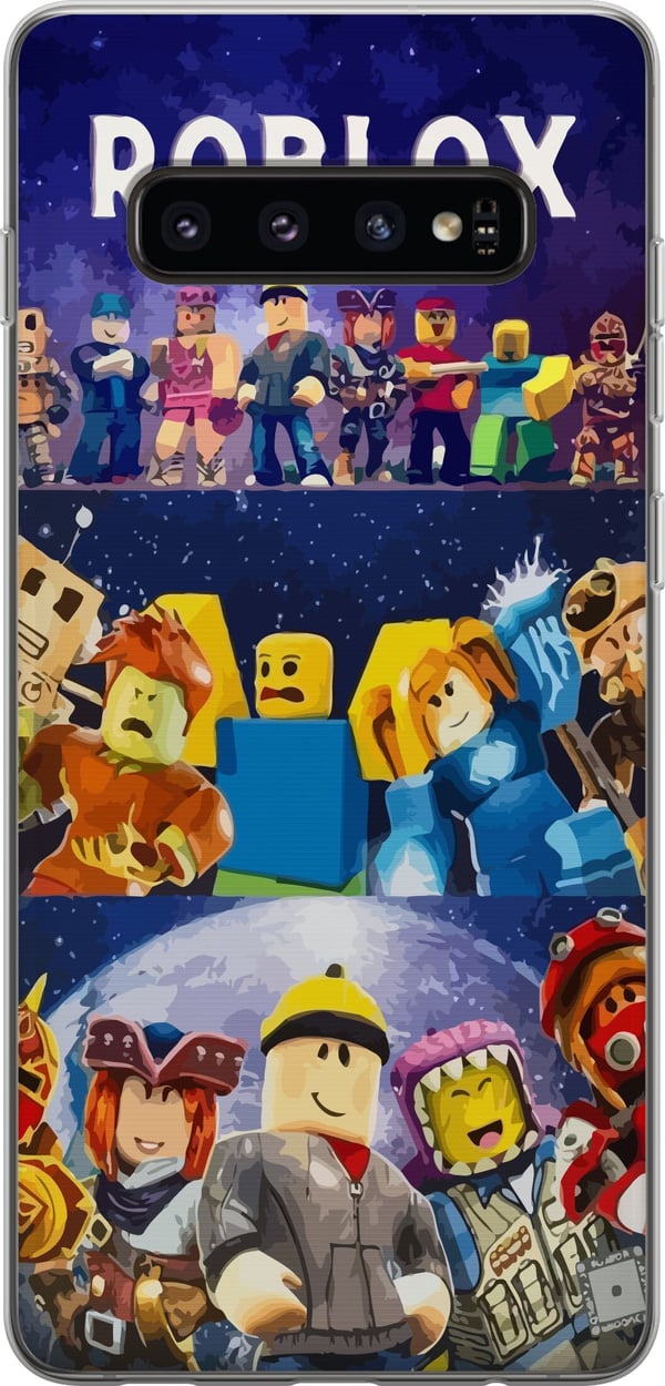 Yhteensopiva Puhelinkuori Samsung Galaxy S10 Roblox