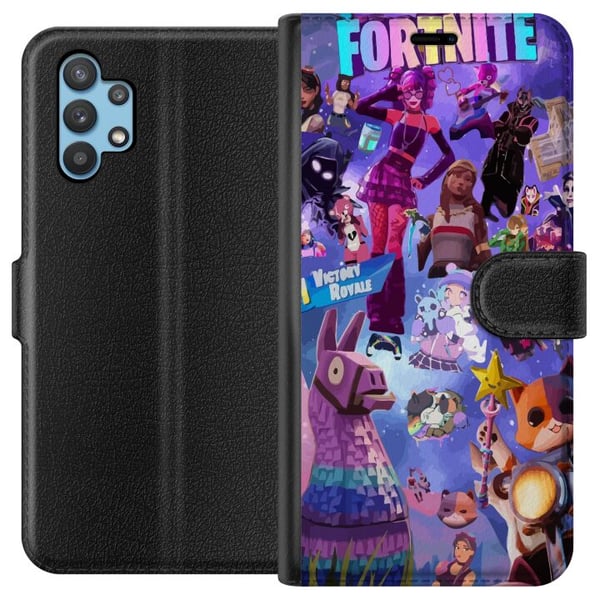 Kompatibelt Plånboksfodral till Samsung Galaxy A32 5G Fortnite Kompatibelt Plånboksfodral till Samsung Galaxy A32 5G Fortnite