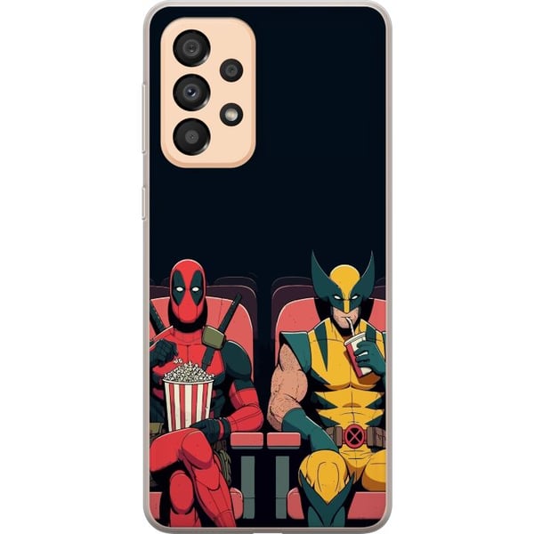 Yhteensopiva Puhelinkuori Samsung Galaxy A33 5G Deadpool & Wolverine