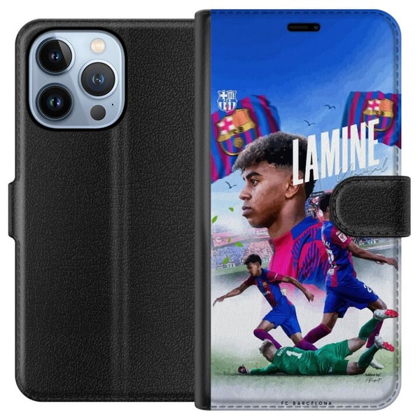 Yhteensopiva Lompakkokotelo Apple iPhone 13 Pro Lamine Yamal Yhteensopiva Lompakkokotelo Apple iPhone 13 Pro Lamine Yamal