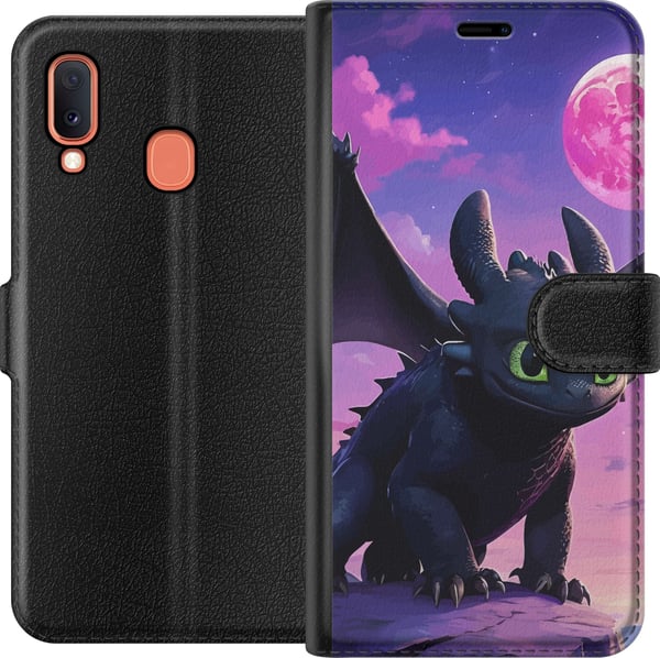 Kompatibelt Lommeboketui til Samsung Galaxy A20e Draktränaren