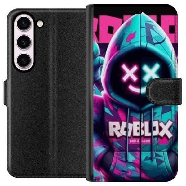 Kompatibelt Lommeboketui til Samsung Galaxy S23 Roblox Kompatibelt Lommeboketui til Samsung Galaxy S23 Roblox