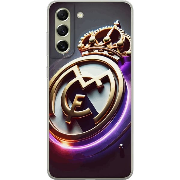 Kompatibelt Mobildeksel til Samsung Galaxy S21 FE 5G Real Madrid CF
