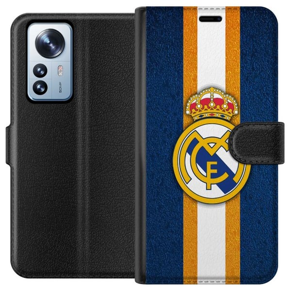 Yhteensopiva Lompakkokotelo Xiaomi 12 Pro Real Madrid CF
