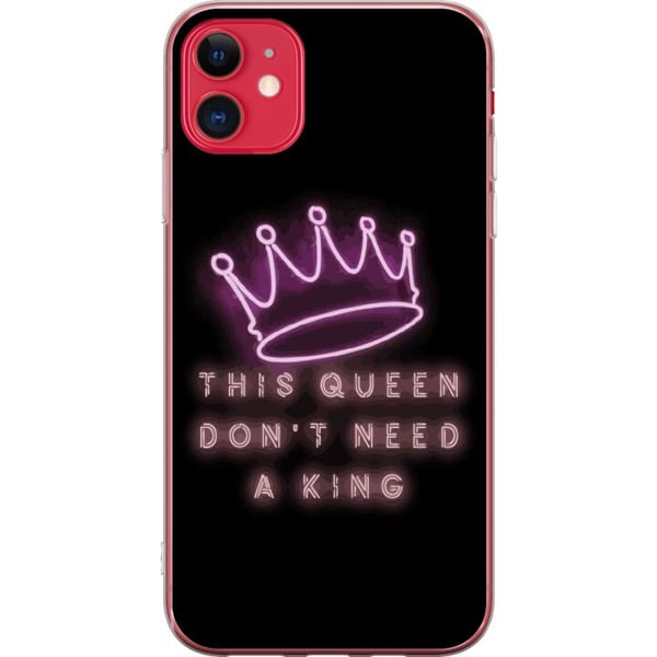 Kompatibelt Mobildeksel til Apple iPhone 11 Dronning Sitat Jentekraft Feminist