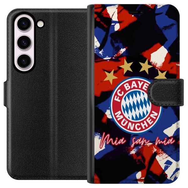 Kompatibel Tegnebogsetui til Samsung Galaxy S23 FC Bayern Munich Kompatibel Tegnebogsetui til Samsung Galaxy S23 FC Bayern Munich