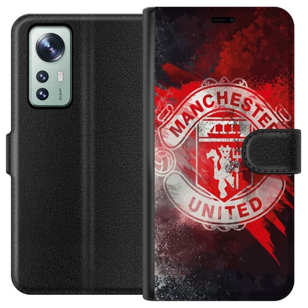 Yhteensopiva Lompakkokotelo Xiaomi 12 Manchester United F.C.