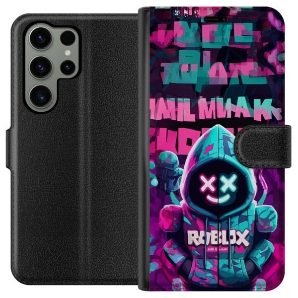 Kompatibel Tegnebogsetui til Samsung Galaxy S23 Ultra Neon Gamer coolt spilmotiv med hætte, neonlys og futuristisk gamingstil Kompatibel Tegnebogsetui til Samsung Galaxy S23 Ultra Neon Gamer coolt spilmotiv med hætte, neonlys og futuristisk gamingstil