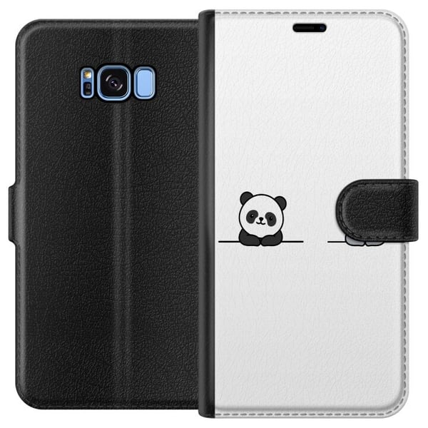 Kompatibelt Plånboksfodral till Samsung Galaxy S8 Panda Koala Kompatibelt Plånboksfodral till Samsung Galaxy S8 Panda Koala