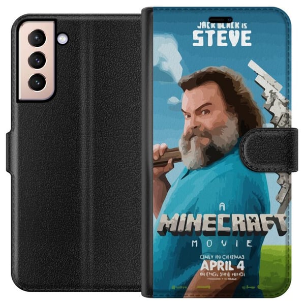 Yhteensopiva Lompakkokotelo Samsung Galaxy S21 Minecraft-elokuva Yhteensopiva Lompakkokotelo Samsung Galaxy S21 Minecraft-elokuva