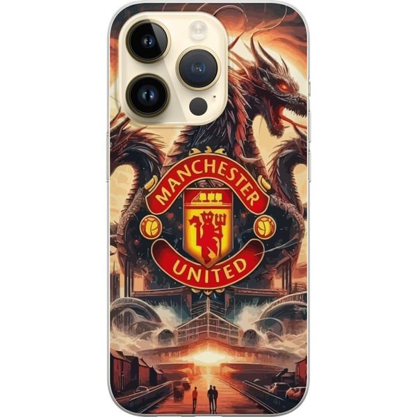 Yhteensopiva Puhelinkuori Apple iPhone 14 Pro Manchester United