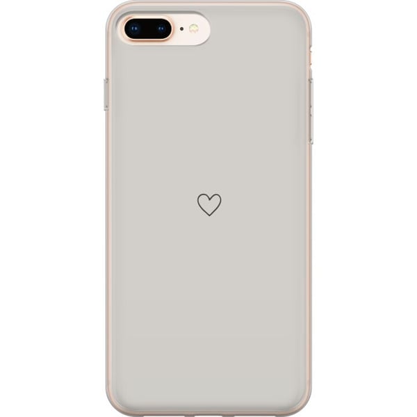 Yhteensopiva Puhelinkuori Apple iPhone 8 Plus Pieni Sydän Yhteensopiva Puhelinkuori Apple iPhone 8 Plus Pieni Sydän