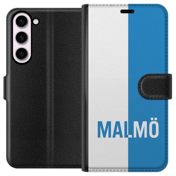 Kompatibel Tegnebogsetui til Samsung Galaxy S23+ Malmö – fodbold