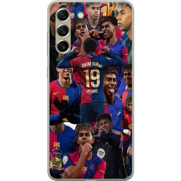 Kompatibel Mobilcover til Samsung Galaxy S21 FE 5G Lamine Yamal mobilcover til fodboldfans