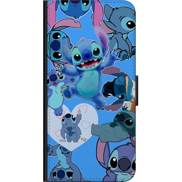 Kompatibelt Plånboksfodral till Samsung Galaxy A20s Stitch mönster
