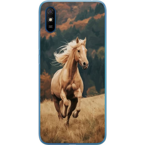 Kompatibelt Mobilskal till Xiaomi Redmi 9A Springande Häst