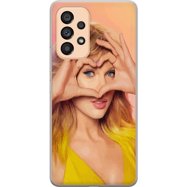 Yhteensopiva Puhelinkuori Samsung Galaxy A53 5G Taylor Swift