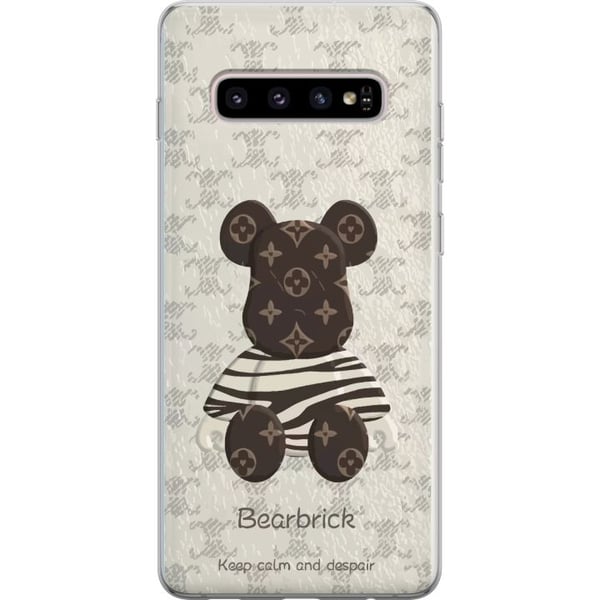 Kompatibel Mobilcover til Samsung Galaxy S10+ Bearbrick designerlegetøj samleobjekt