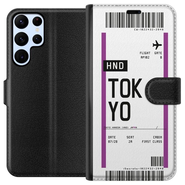 Kompatibel Tegnebogsetui til Samsung Galaxy S22 Ultra 5G Tokyo