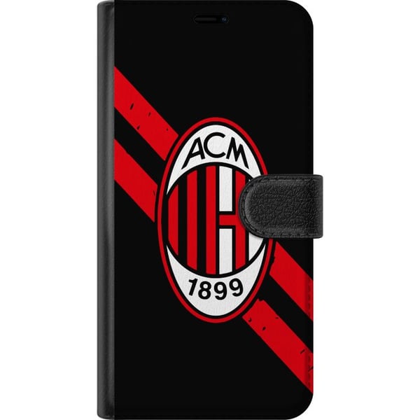 Kompatibelt Plånboksfodral till Samsung Galaxy A20e AC Milan