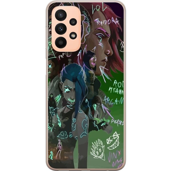 Yhteensopiva Puhelinkuori Samsung Galaxy A23 League of Legends