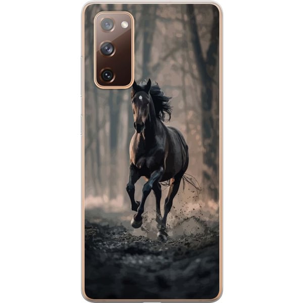 Kompatibelt Mobildeksel til Samsung Galaxy S20 FE Springende Hest Kompatibelt Mobildeksel til Samsung Galaxy S20 FE Springende Hest