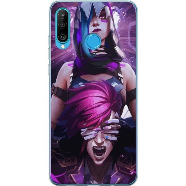Kompatibelt Mobilskal till Huawei P30 lite Arcane, League of Legends