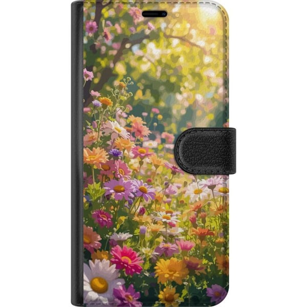 Kompatibelt Plånboksfodral till Samsung Galaxy A32 5G Blooming Garden