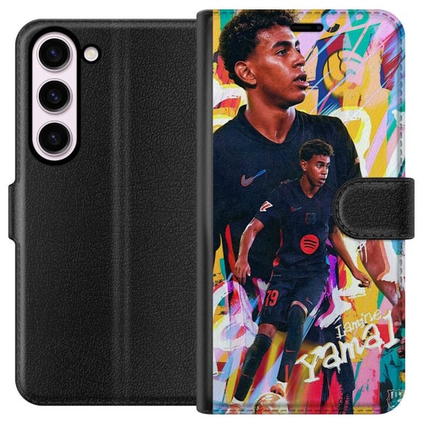 Kompatibel Tegnebogsetui til Samsung Galaxy S23 Lamine Yamal Kompatibel Tegnebogsetui til Samsung Galaxy S23 Lamine Yamal