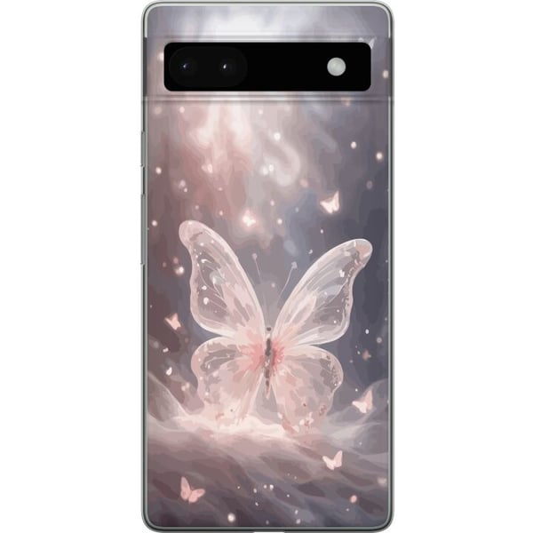Yhteensopiva Puhelinkuori Google Pixel 6a Perhonen