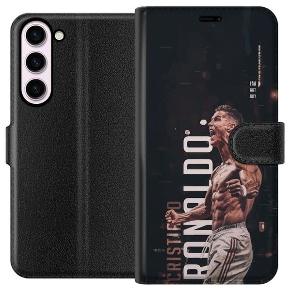 Kompatibel Tegnebogsetui til Samsung Galaxy S23+ Cristiano Ronaldo Al-Nassr Portugal legendarisk angriber med styrke, hurtighed og en af fodboldens m Kompatibel Tegnebogsetui til Samsung Galaxy S23+ Cristiano Ronaldo Al-Nassr Portugal legendarisk angriber med styrke, hurtighed og en af fodboldens m