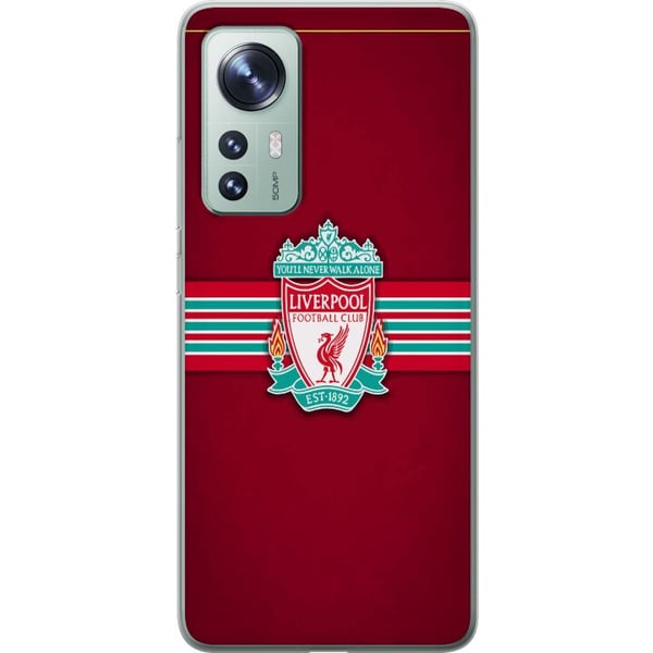 Yhteensopiva Puhelinkuori Xiaomi 12 Liverpool-fanituotteet jalkapallo merch punainen