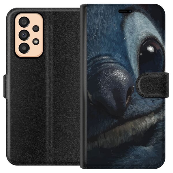 Yhteensopiva Lompakkokotelo Samsung Galaxy A33 5G Stitch Disney Lilo Suloinen Hahmo
