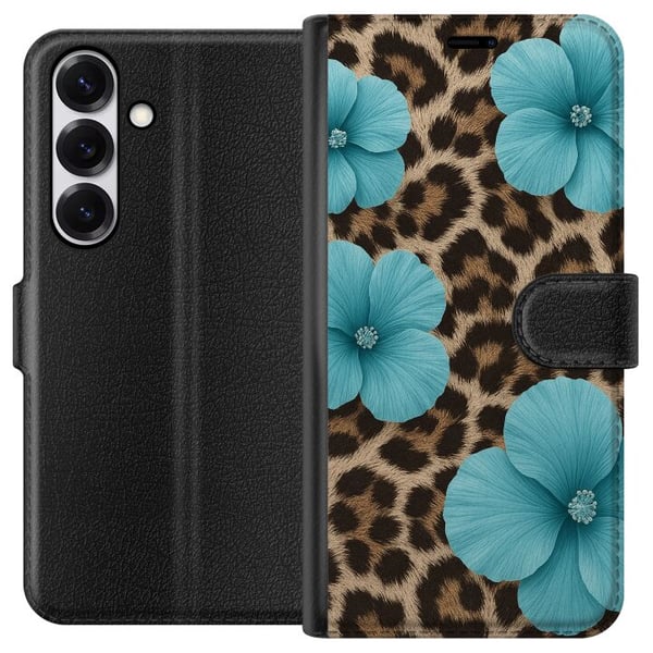 Kompatibelt Lommeboketui til Samsung Galaxy S25 Blossom Beast Kompatibelt Lommeboketui til Samsung Galaxy S25 Blossom Beast